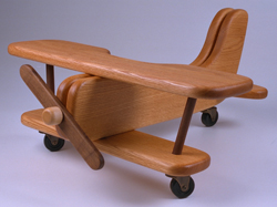Riding Airplane wood toy